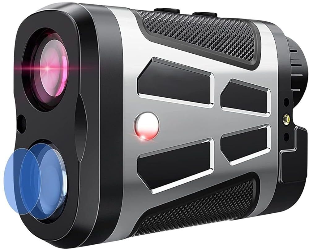 Vanrakshak 1200 Pro Vision Laser Rangefinder IPX4 Waterproof, Fast Accurate Distance Meter Binoculars-image-1