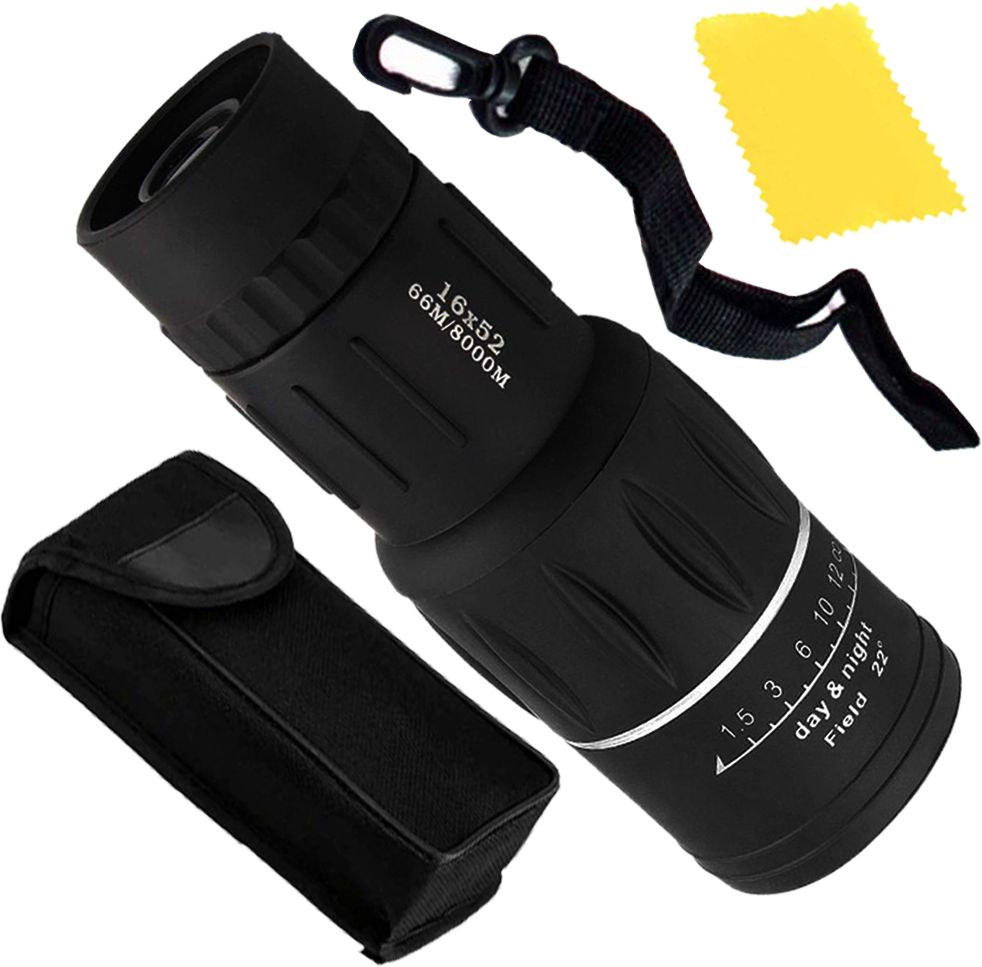 KJF 16x52 Day Night Vision Dual Power Object Lens Binocular Binoculars-image-47
