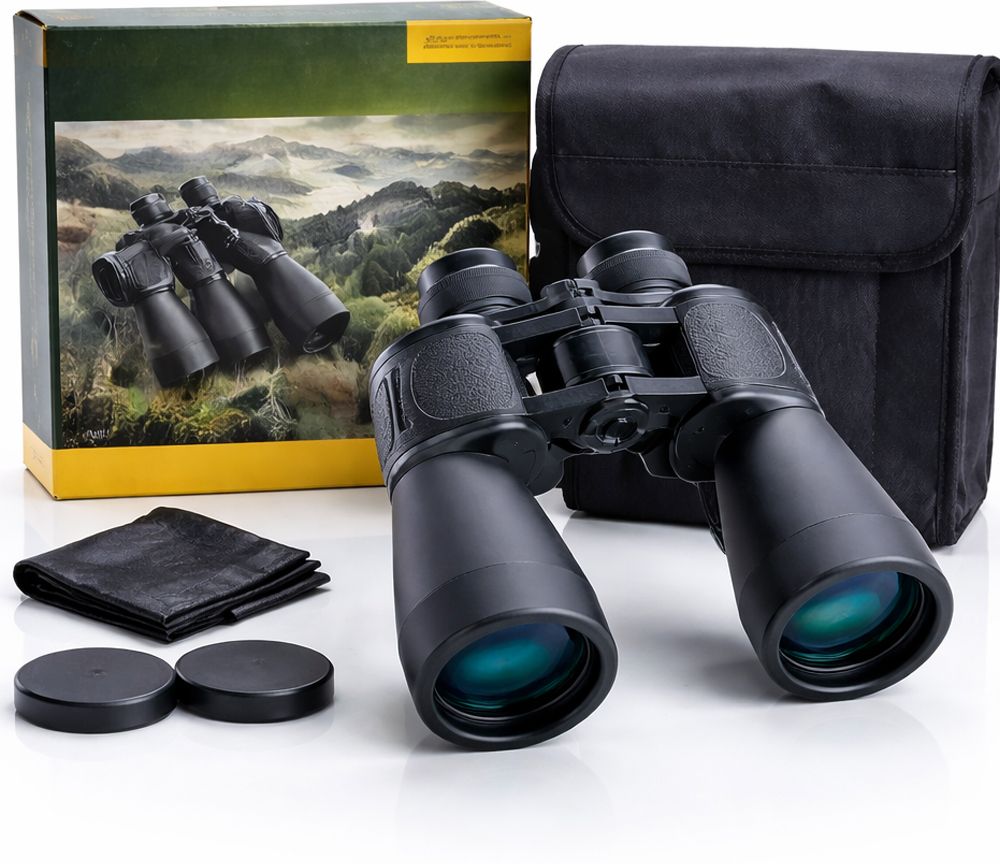 Busanell 60X Binoculars Long Range | Night Vision | Waterproof |Camping & Bird Watching Binoculars-image-28