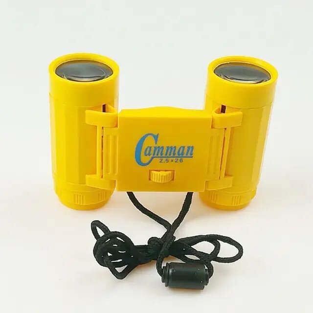 Just Akura camman yellow color Unique Gift for Your Kids pocket size Binoculars Binoculars-image-26