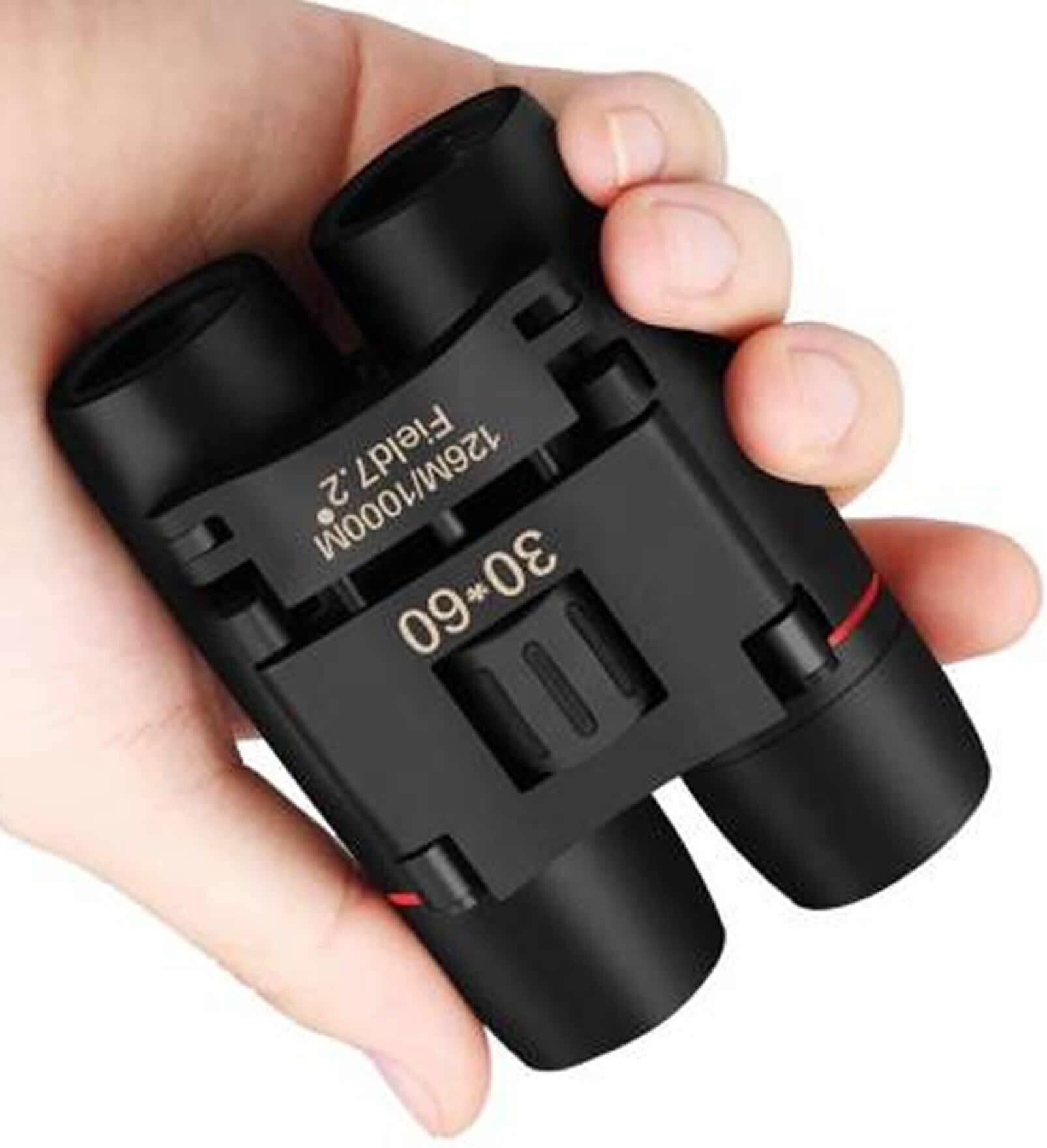 Justakeit Waterproof 30X60 Zoomable 30X Prism Mini DAY & NIGHT Vision Foldable Binoculars Binoculars