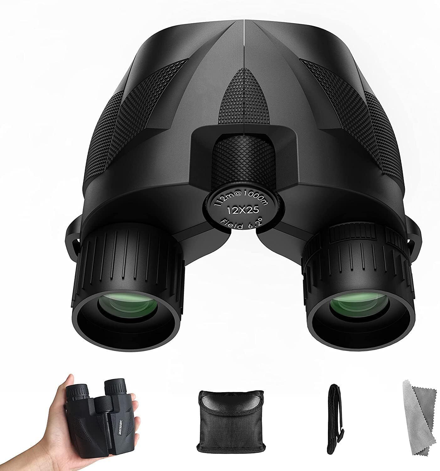 PN AVAN HD Vision 12x25 High Power Binoculars For Adult | Travel, Stargazing & Sports Binoculars-image-7