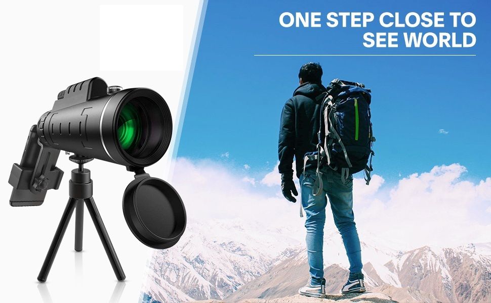 Voltegic Panda 40x60 Portable Monocular Scope with Crystal Clear Optics Monocular-image-41