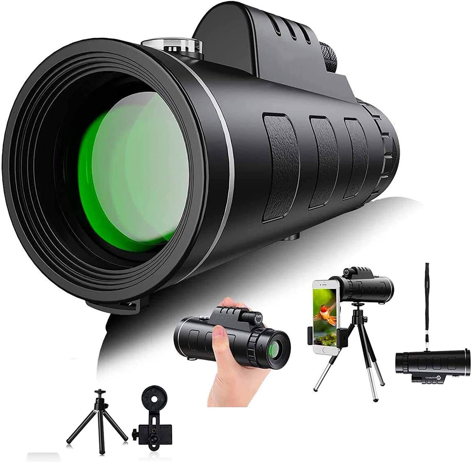 Voltegic Panda 40x60 Optical Monocular for Bird Watching & Sightseeing Monocular-image-43