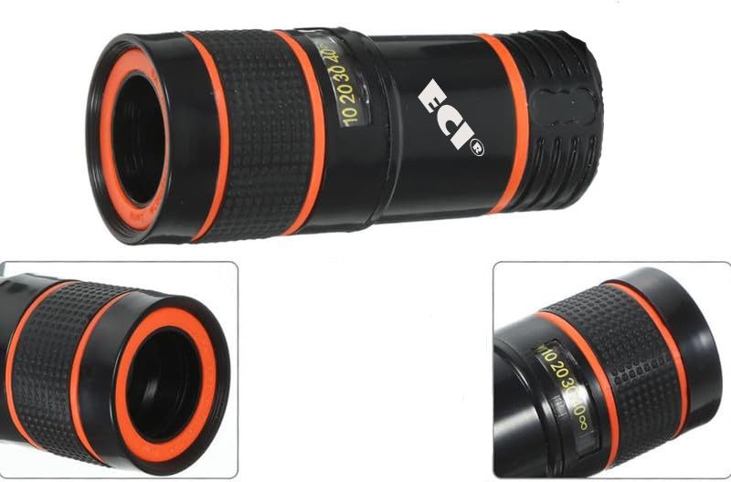 eci 8x zoom 4k hd monocular binoculars