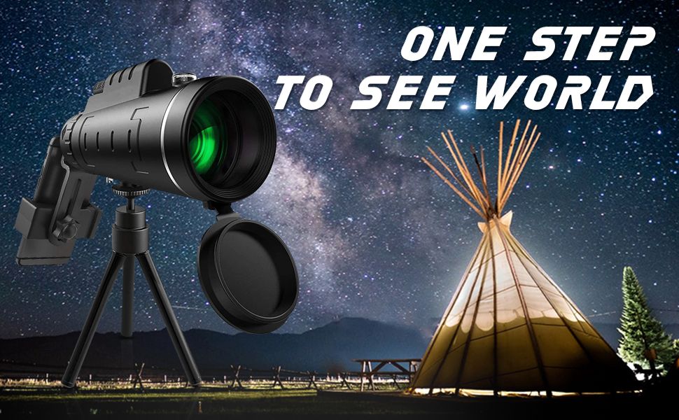 Voltegic Panda 40x60 Pocket Spyglass with Green Film Optical Lens Monocular-image-47
