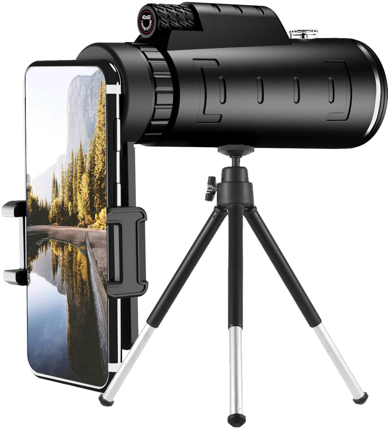 CICASTO Mobile Binocular Telescope with Tripod Adapter for Photography Monocular-image-15