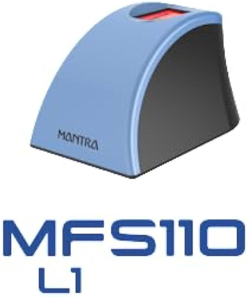 mantra MFS 110 L1 Aadhaar Authentication Device High Securety and Fast scanning Time & Attendance, Payment Device, Access Control, Door Locks image 1
