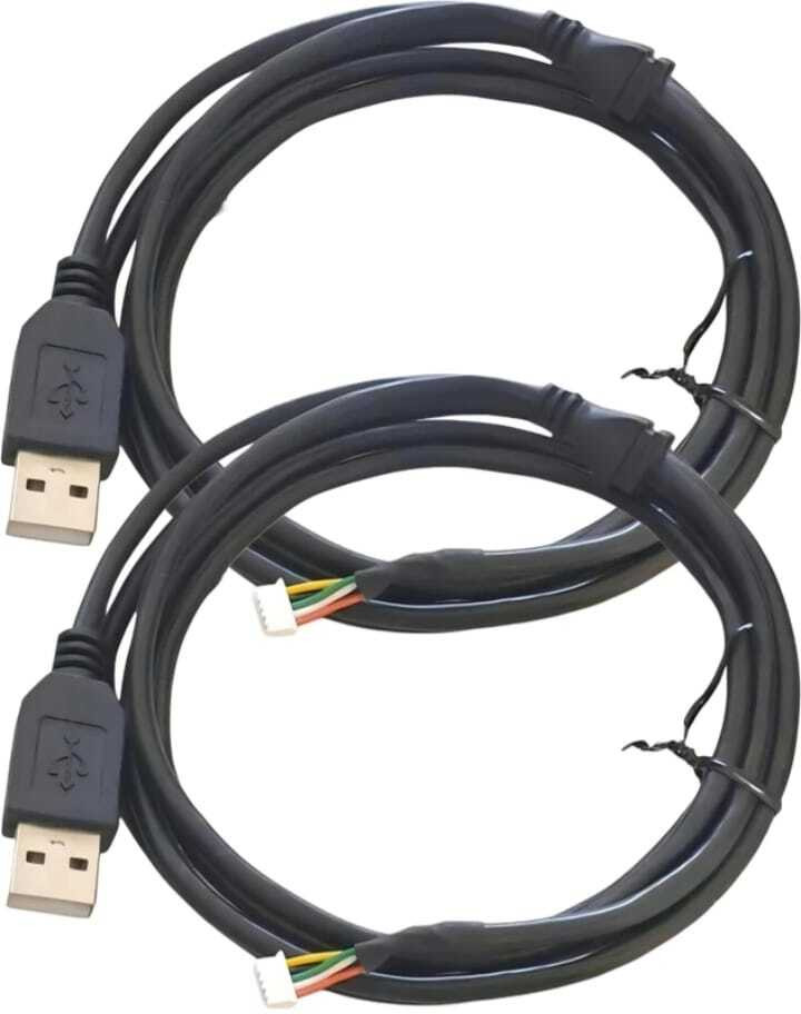 sonhufu 2 PCS USB MANTRA Mfs100 Fingerprint scanner cable 1.5 meter Scanner Device cable Access Control image 1