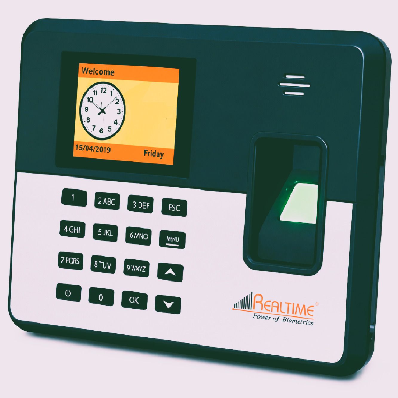realtime C101 Biometric Attendance Machine – Fingerprint | Excel Report via USB Time & Attendance-picture-0
