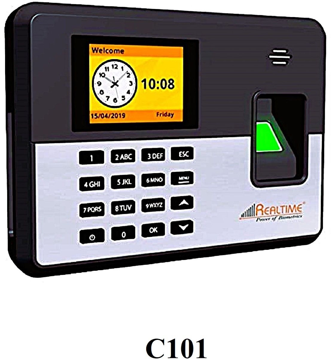 realtime C101 Secure Biometric Attendance Machine Use without Wifi Time & Attendance-picture-8