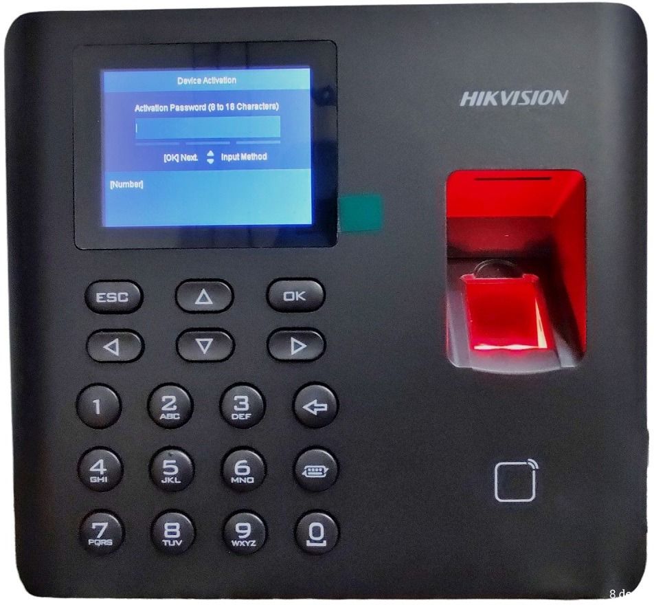 DS-K1A802AEF Time & Attendance