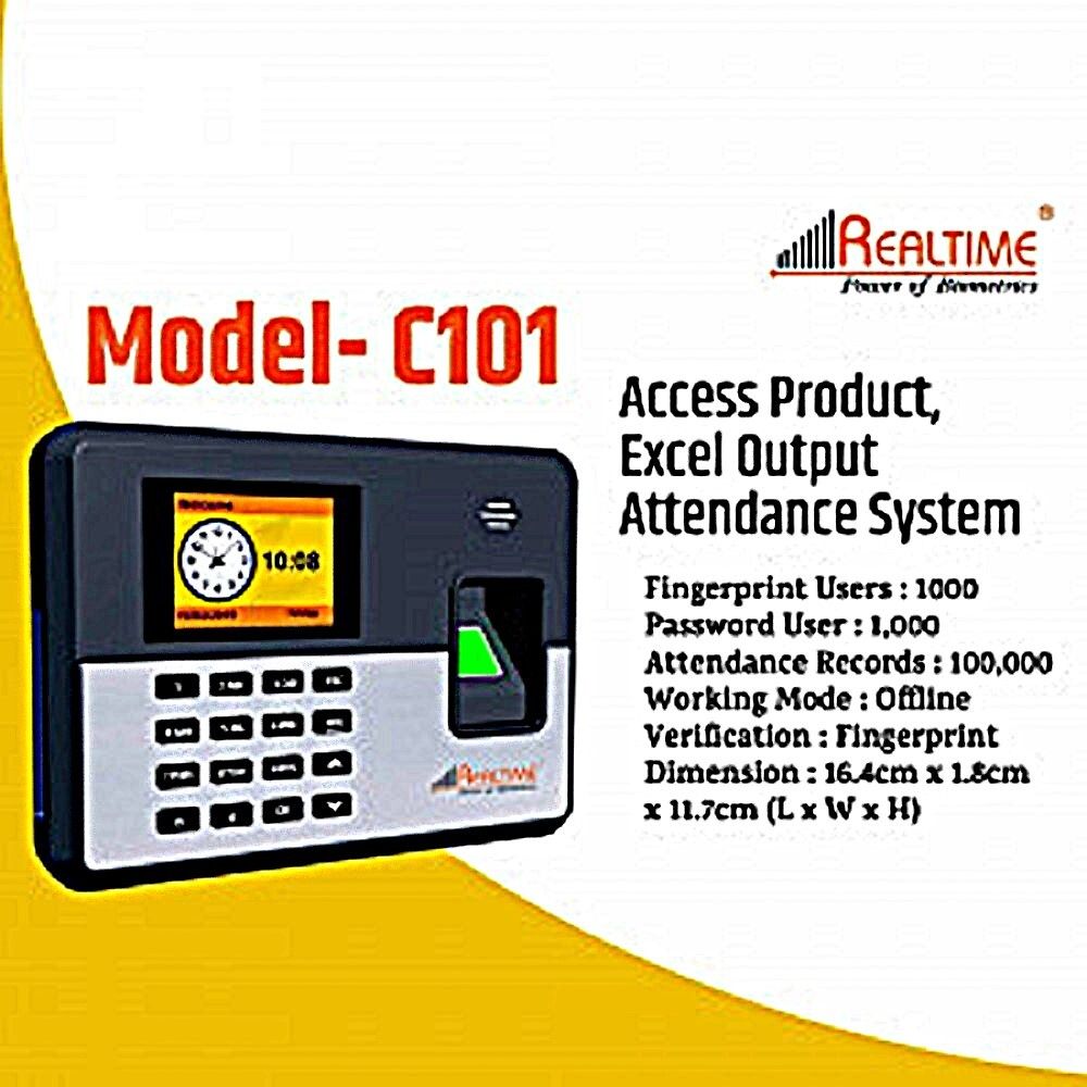realtime C101 High Quality Secure Biometric Attendance Device Time & Attendance-picture-17