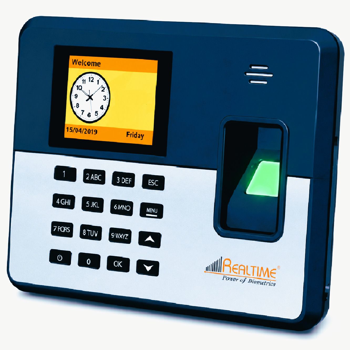 C101 Attendance Punch Machine for Office, Factory & School Fingerprint USB Time & Attendance-image-24