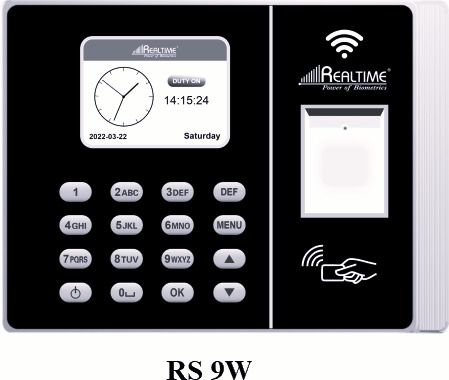 realtime RS9W Secure Biometric Attendance Machine with Wifi Feature Time & Attendance-picture-24