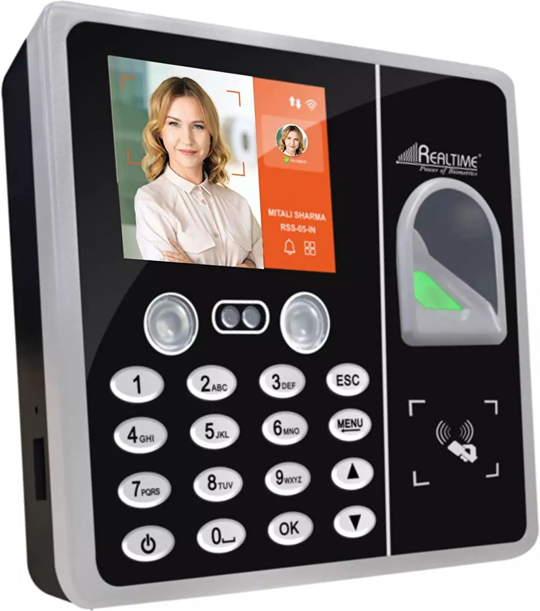 realtime T304F Mini Face & Finger Secure Biometric Attendance Machine with WiFi Enabled Time & Attendance, Access Control-picture-22