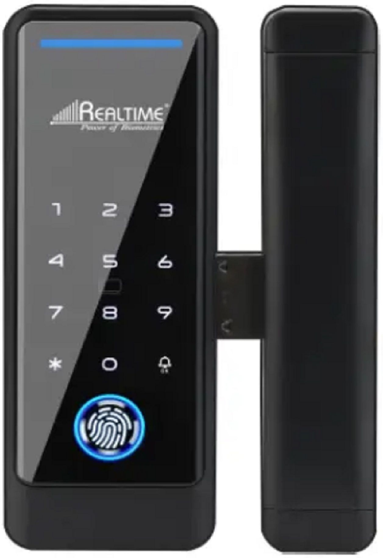 realtime GLS 500 Smart Glass Door Lock | Fingerprint, RFID Card, PIN | WiFi Digital Glass Door Locks-picture-25