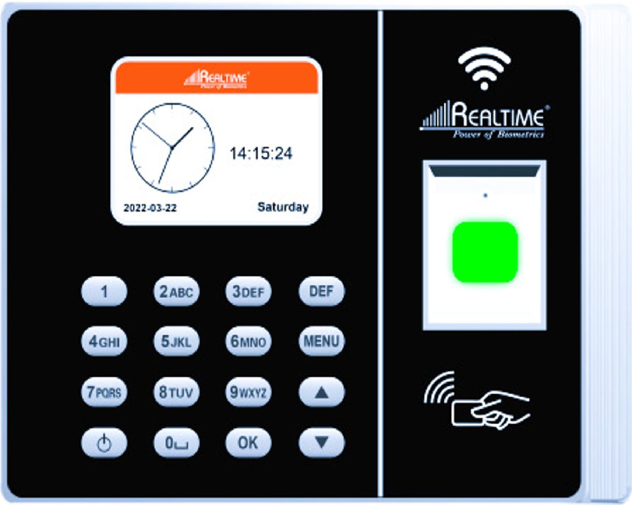 realtime RS9w Finger + Card with Wi-fi Feature Attendance and Access Control Biometric Time & Attendance-picture-21