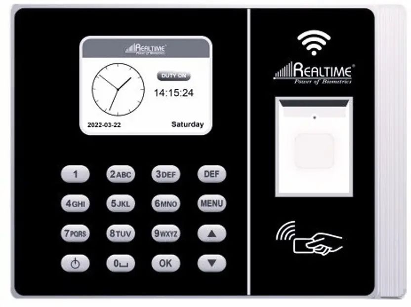 Realtime RS 9W With Wifi Support Employee Attendance System Time & Attendance Time & Attendance-image-43