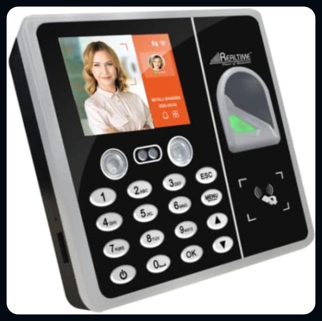 pre_t304f wifi biometric face, fingerprint, card, password and combinations time access control, time & attendance