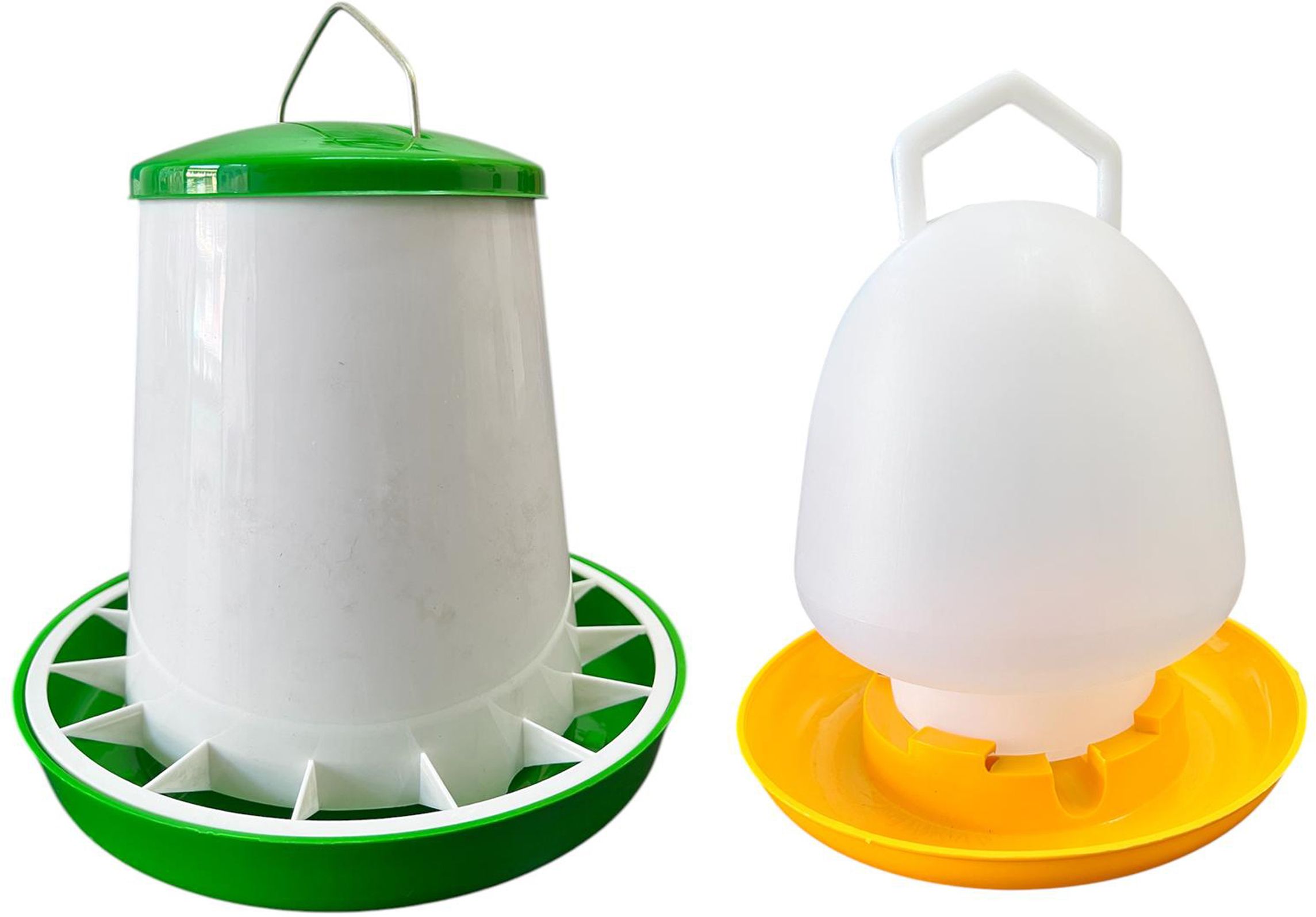 q8 twinkle Poultry Feeder and Waterer Set|1 Liter Capacity Feed Container & Water Dispenser Caged Bird Feeder-picture-20