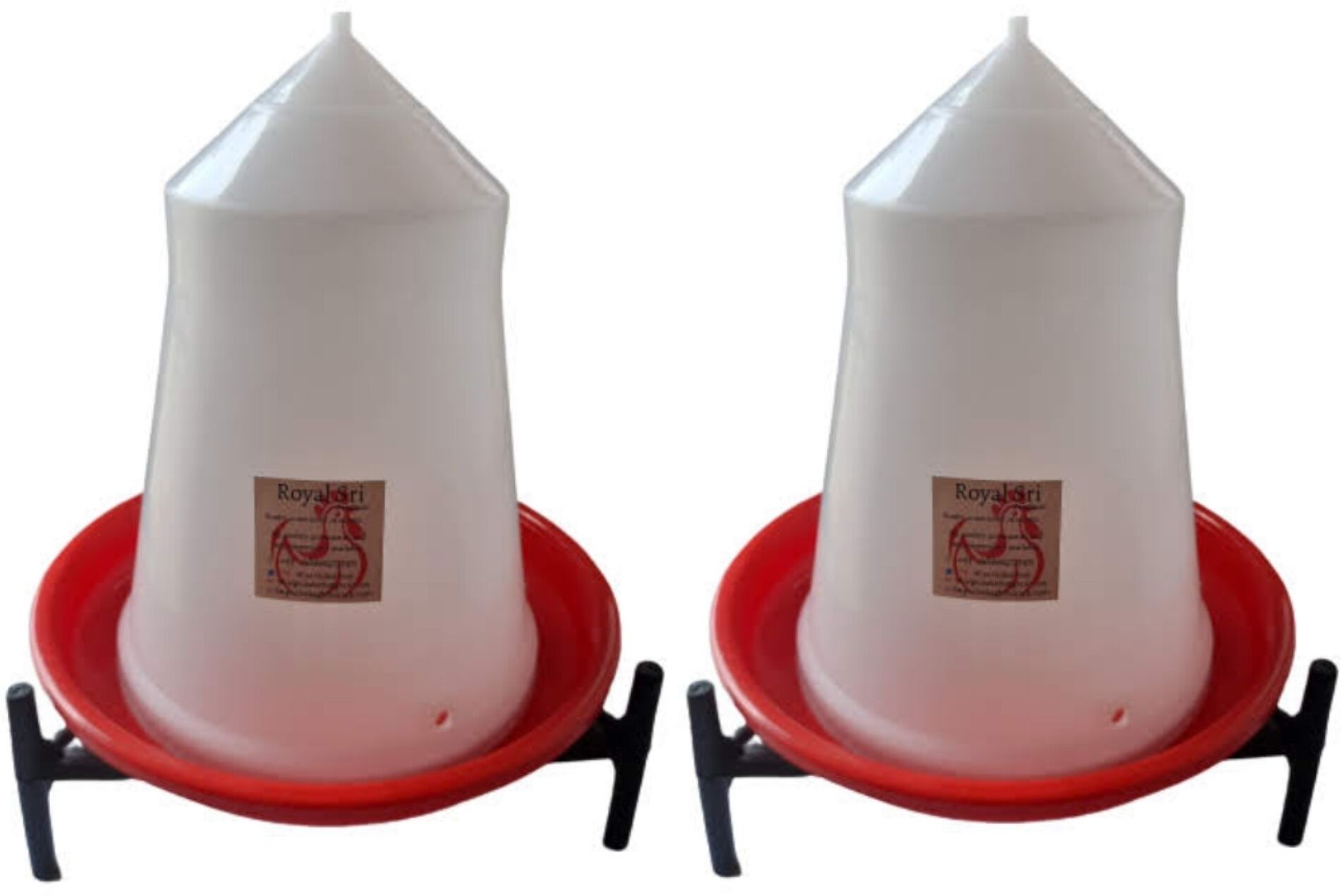 royal sri Chick Drinker 2.5 Ltr (Set of 2 nos) Tube Bird Feeder-picture-21