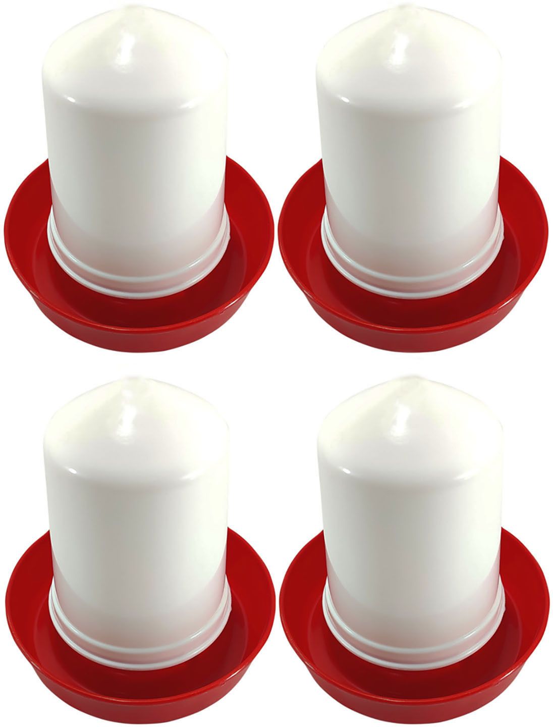 greenrock Chick & Quail Food Feeder & Drinker Combo 500 grams capacity (Pack Of 4) Common Bird Feeder-picture-14