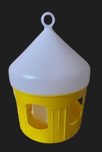 g p s Pigeon Water Drinker 3L - Yellow Caged Bird Feeder-picture-35
