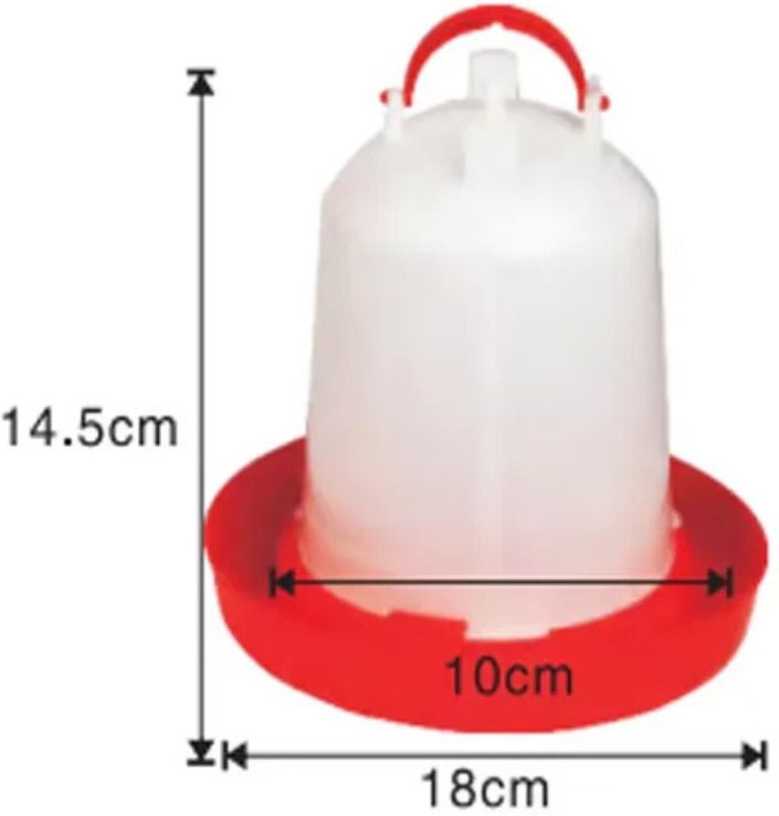 tm&w Poultry Drinker 1.5 Ltr Wall Mounted Semi Automatic for All Birds 1 Piece Window Bird Feeder Bird Feeder-picture-23