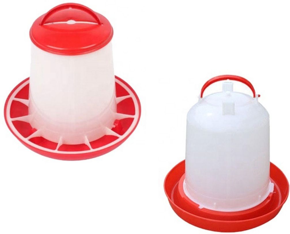 tm&w Hygienic 1.5Ltr Poultry Water Dispenser for Chickens and Bird Feeder 1.5 Kg Common Bird Feeder-picture-36
