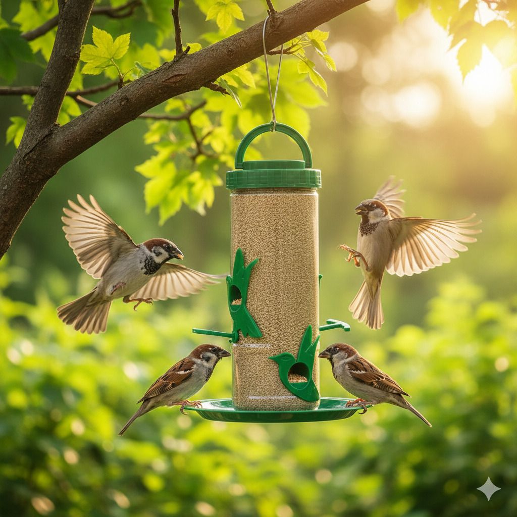 amijivdaya NMBFG Tube Bird Feeder-picture-15
