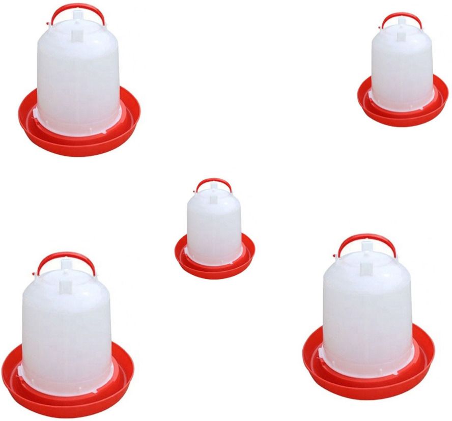 tm&w poultry equipment semi automatic1.5Ltr Drinker-=5 pcs. Common Bird Feeder-picture-36