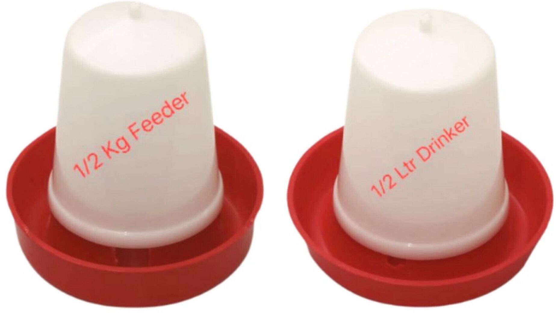 royal sri Chick Feeder 500g & Chick Drinker 500ml Tube Bird Feeder-picture-13