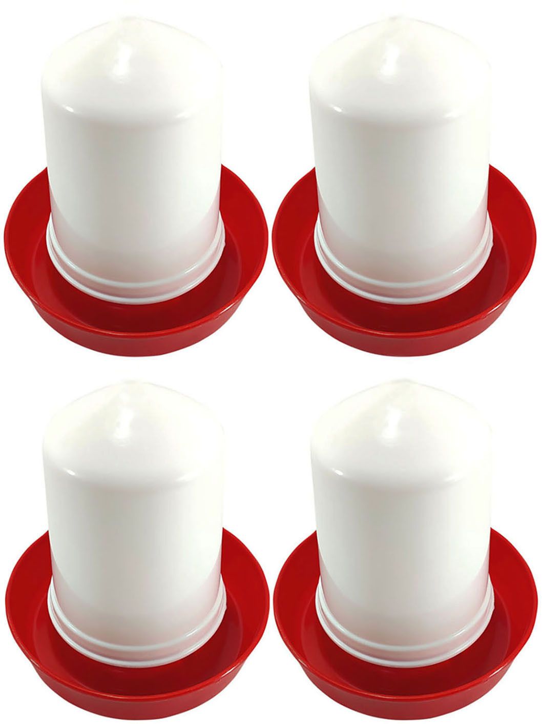 greenrock Chick & Quail Food Feeder & Drinker Combo Pack Of 500 grams capacity (Pack Of 4) Common Bird Feeder-picture-19