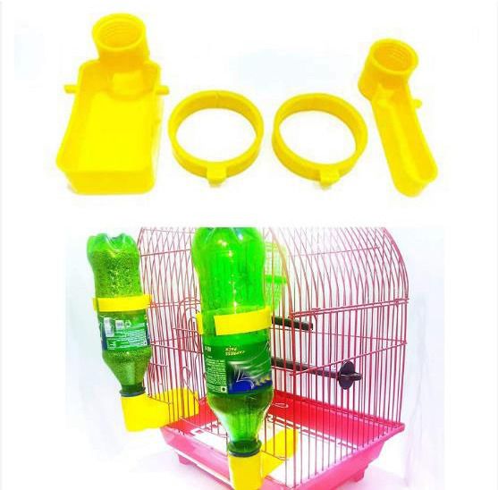 Birds Water Feeder Cage Balcony In Door Out Door For Any Water Bottles Common Bird Feeder-image-28