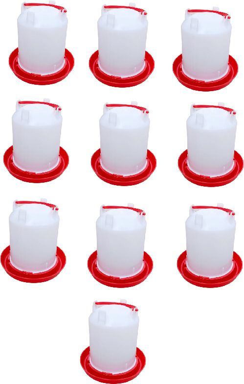 tm&w poultry 1.5 Ltr drinker 10 pcs for duck, chicken, quail, birds Platform Bird Feeder-picture-32