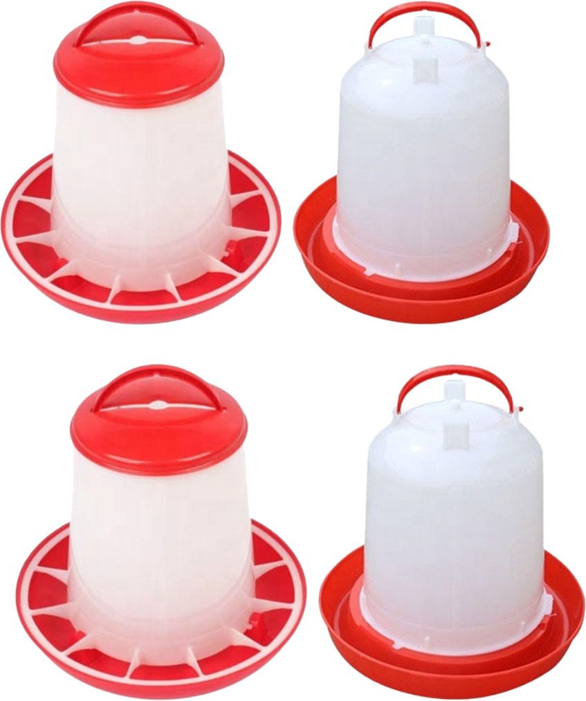 tm&w semi auto small birds' feeder 1.5kg drinker 1.5 ltr =4 pcs Common Bird Feeder-picture-19