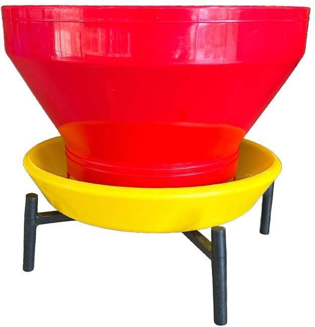 cj farms and agritech Chicken Feeder Medium Size Common Bird Feeder-picture-36