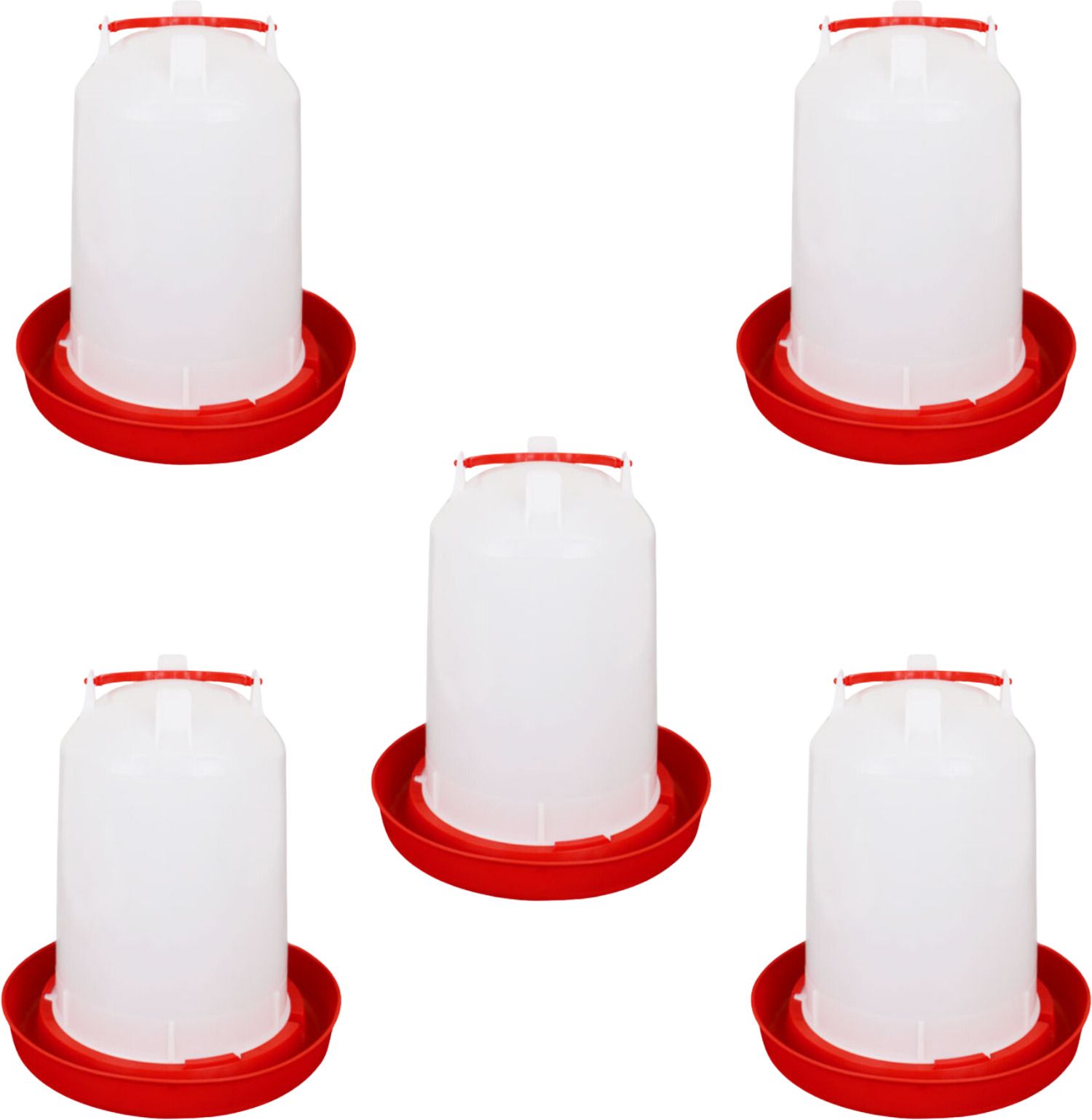 tm&w semi automatic chicken,duck, 1.5kg Feeder-5pcs Common Bird Feeder-picture-36