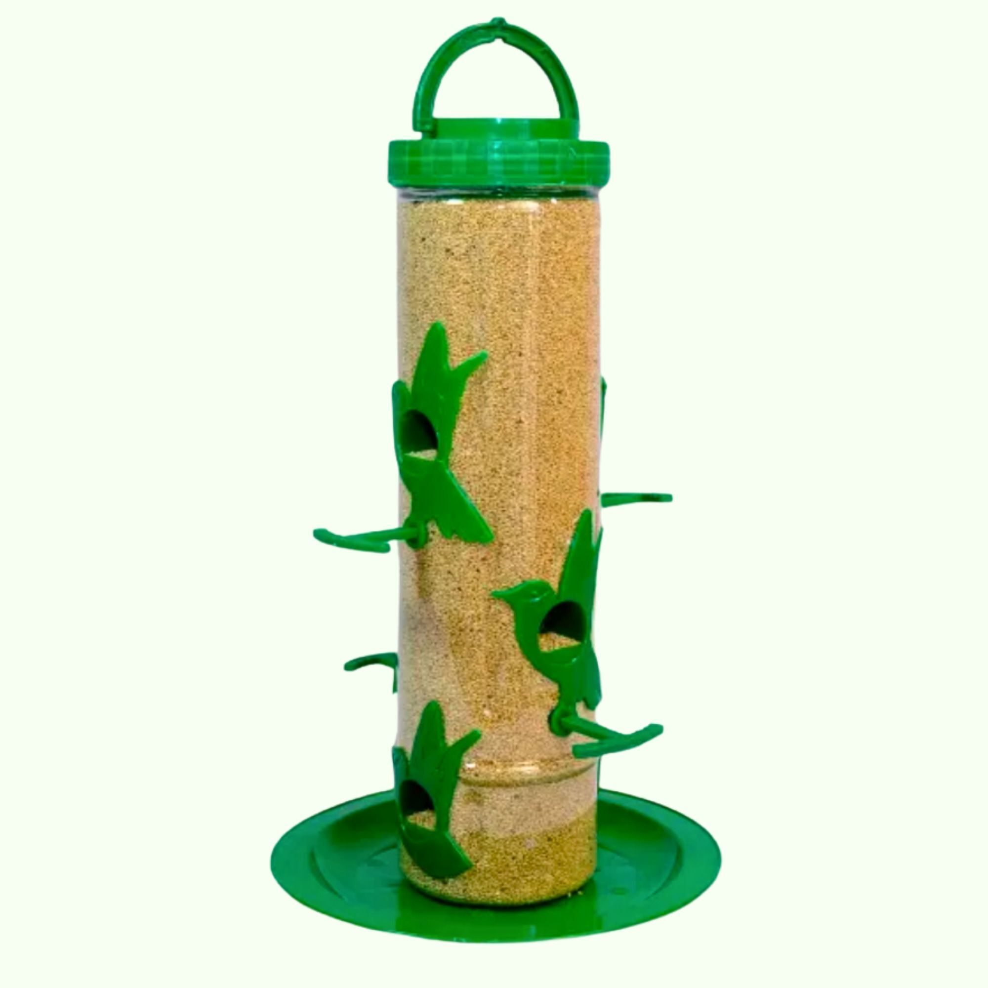 gkwings Clear Tube Feeder for Balcony | Weatherproof Outdoor Accessory Window Bird Feeder-picture-33