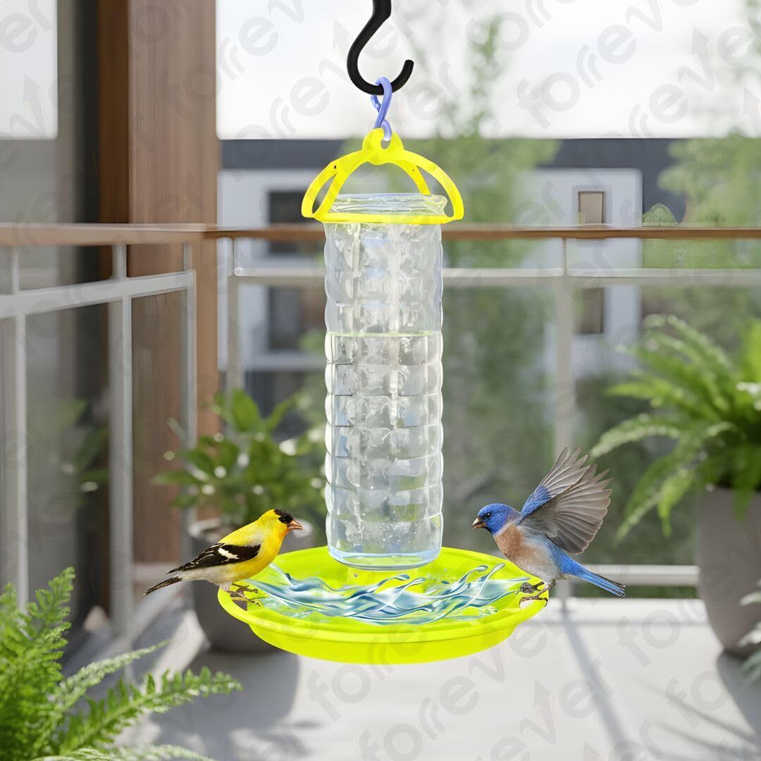 shive enterprise Hanging Bird Water Feeder Window Bird Feeder-picture-33