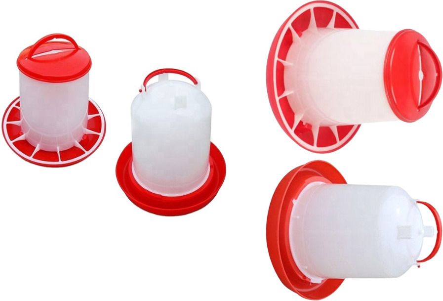 tm&w poultry equipment drinker and feeder combo of 2 pcs 1.5 kg 1.5 ltr., Common Bird Feeder-picture-22