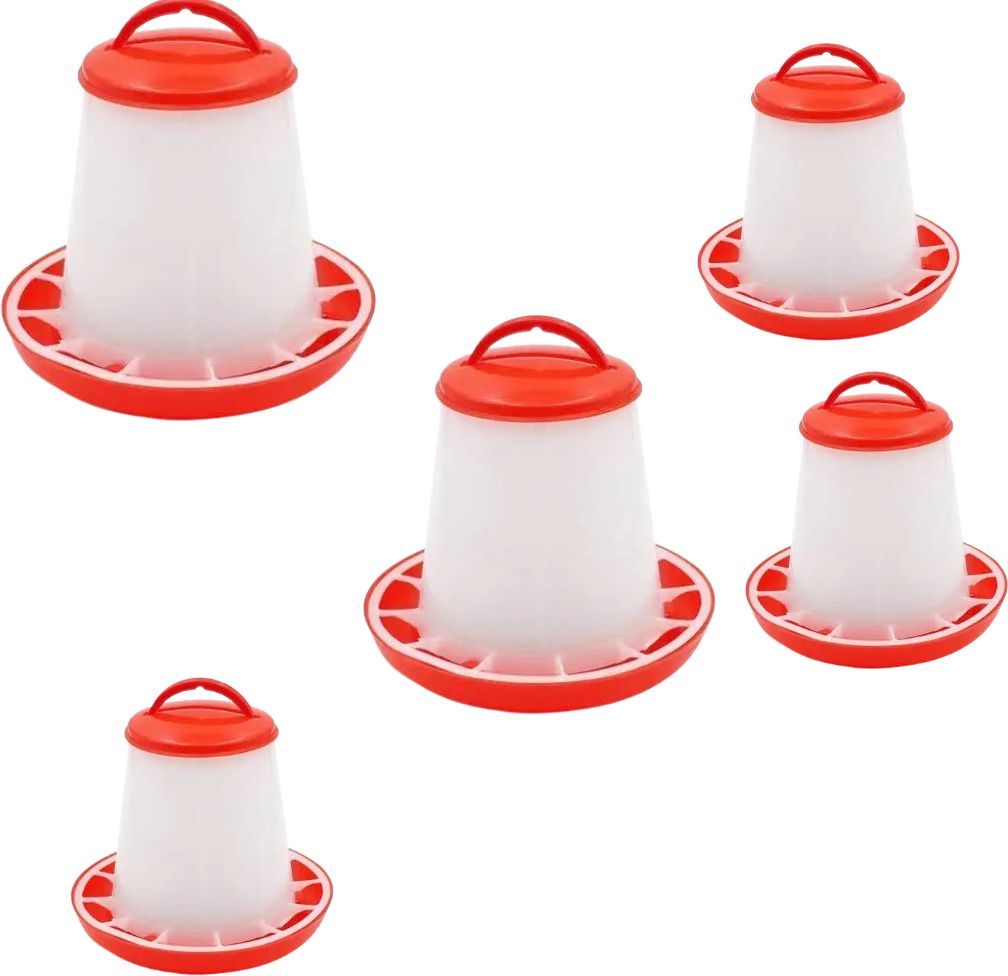 tm&w poultry equipment feeders 1.5 kg duck chicken 5 pcs Common Bird Feeder-picture-22