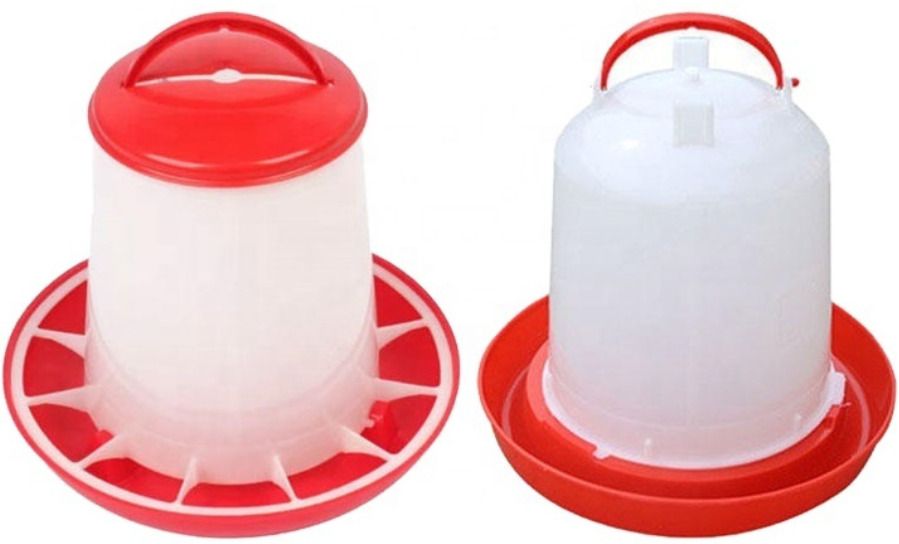 tm&w poultry equipment drinker and feeder combo of 2 pcs 1.5 kg 1.5 ltr., Common Bird Feeder-picture-24