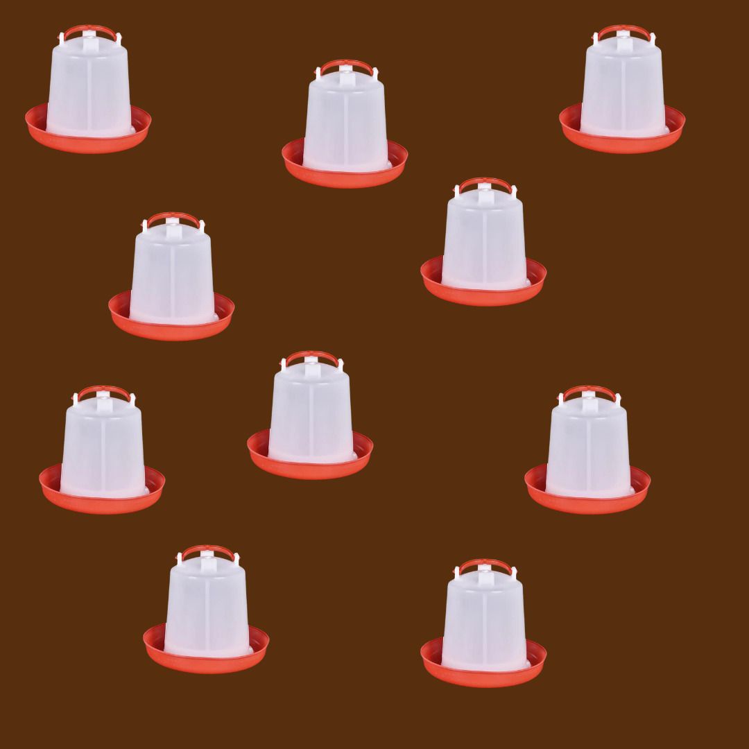 tm&w 1.5L Automatic Bird Water Feeder Drinker Poultry Chicken 10 Pcs Pack Combo Window Bird Feeder Bird Feeder-picture-14