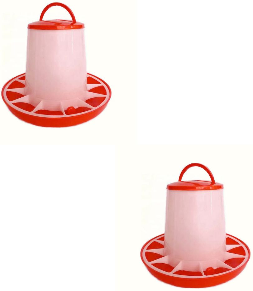 tm&w 1.5 Kg Poultry Feeder Semi Auto Chicken Duck Quail Peacock Turkey 2 Pcs Window Bird Feeder Bird Feeder-picture-40