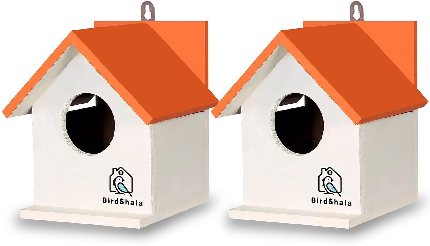 birdshala Bird House for Sparrow, Budgies & Finches with Air Ventilation and Mounting Hook Bird House-picture-21