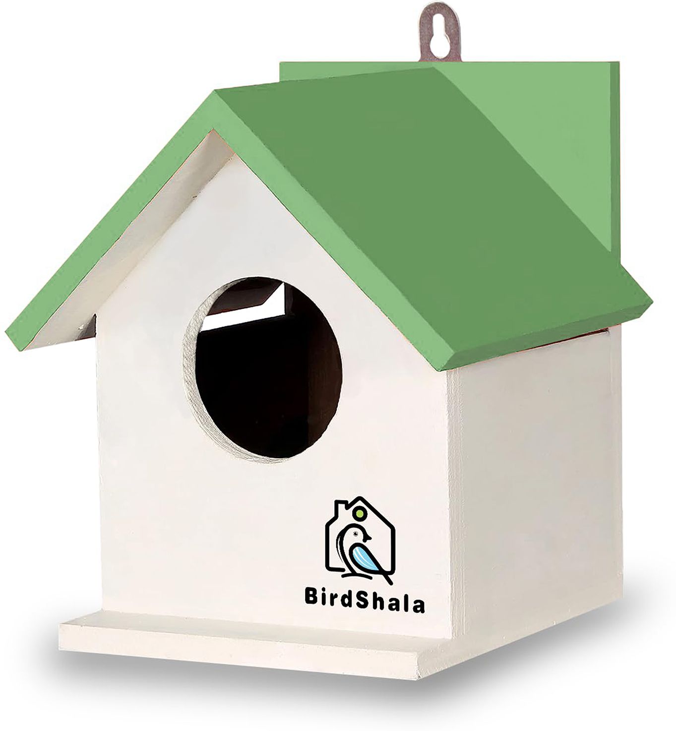 birdshala Bird House for Sparrow, Budgies & Finches with Air Ventilation and Mounting Hook Bird House-picture-10