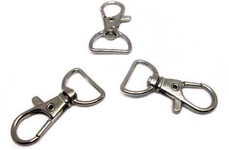 stm Bird cage Lock Metal Hook Clips, D-Ring Lobster Clasp steel Pack of 3 Bird House-picture-29