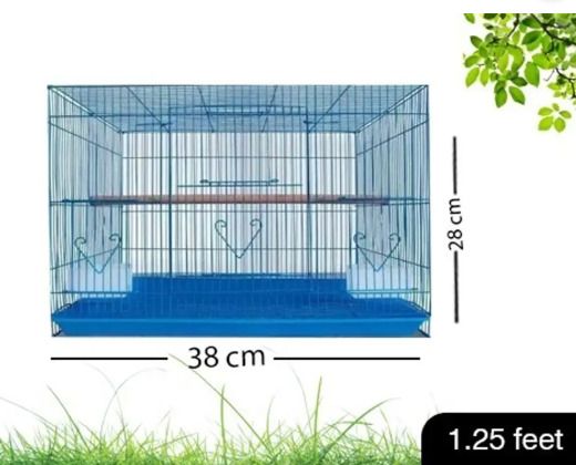 devis techonology 1.25 FEET BLUE BIRD CAGE FOR ALL KIND OF SMALL BIRDS Bird House-picture-27